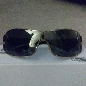 Prada sunglasses..black with gold ..i